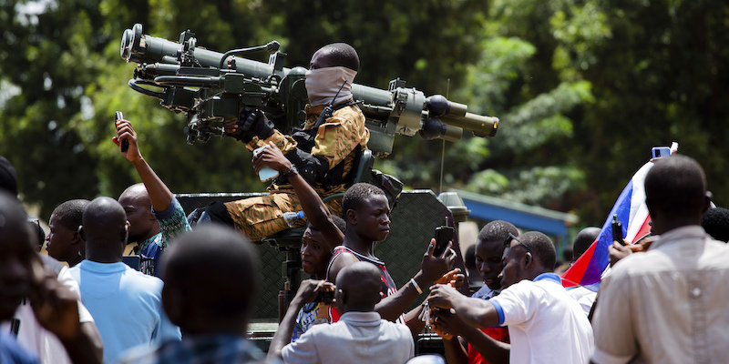 The head of Burkina Faso’s military junta has agreed to resign after Friday’s coup