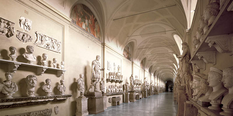 Un'immagine della galleria, tratta dal sito dei Musei Vaticani