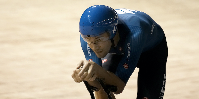 Filippo Ganna (AP Photo/Thibault Camus)