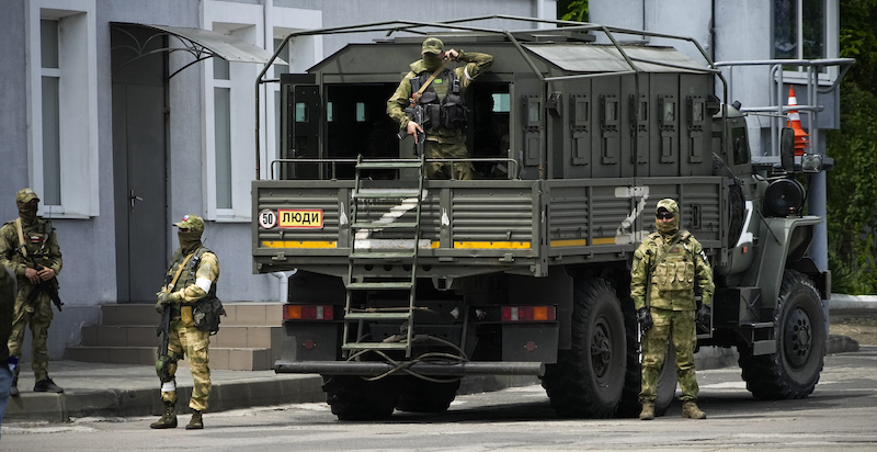 Soldati russi a Kherson (AP Photo, File)