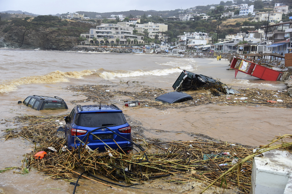 C’è stata un’alluvione a Creta: due persone sono morte