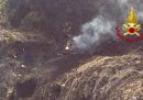 Un canadair è caduto alle pendici dell'Etna mentre cercava di spegnere un incendio