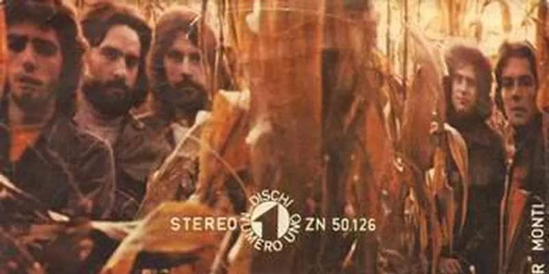 Il retro di copertina del singolo della Premiata Forneria Marconi che conteneva "Impressioni di settembre"