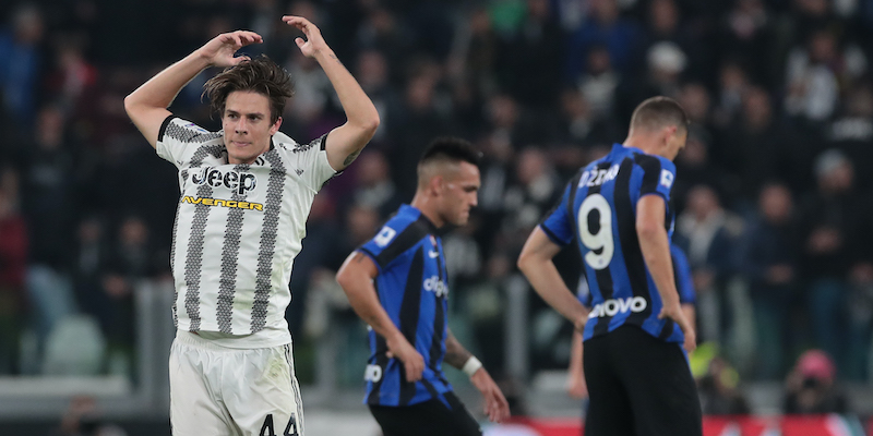 Nicolò Fagioli dopo il gol segnato all'Inter (Emilio Andreoli/Getty Images)