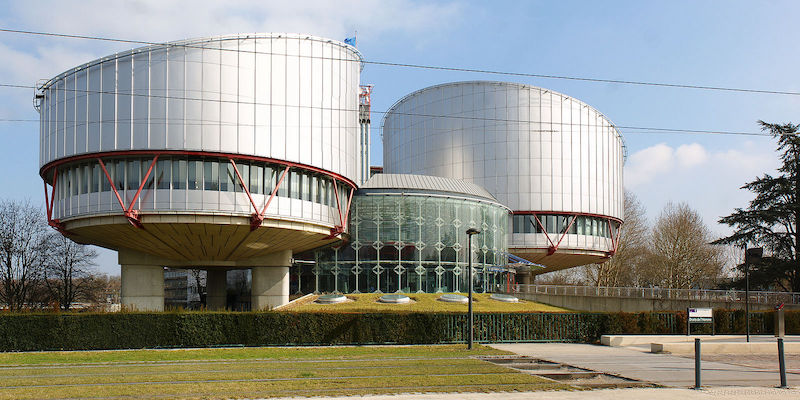 La Corte europea dei diritti dell'uomo a Strasburgo (Wikimedia Commons)