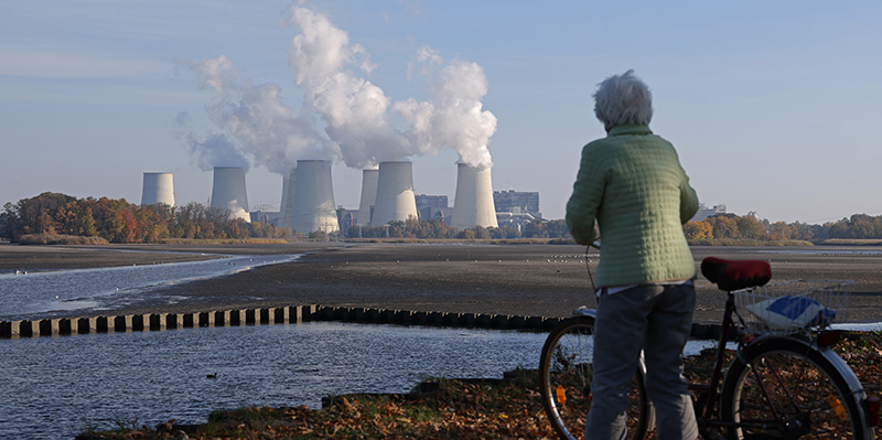 La centrale a carbone di Jaenschwalde in Germania (Sean Gallup/Getty Images)