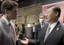 Xi Jinping che si lamenta con Justin Trudeau delle notizie trapelate sul loro colloquio al G20