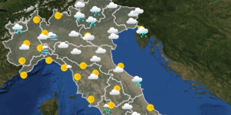 Le previsioni meteo per venerdì 18 novembre