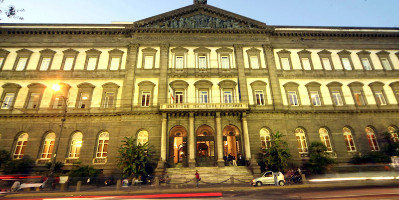 La sede dell'Università Federico II di Napoli (CIRO FUSCO - ANSA - KRZ)