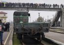 Il primo treno arrivato a Kherson dall'inizio dell'invasione dell'Ucraina