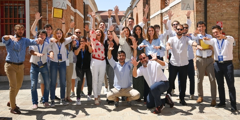 Un'immagine dello Human Knowledge Lab di luglio 2022, a Venezia (Eni)