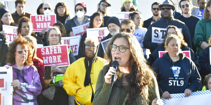 (Tim Vizer/AP Images for Missouri Workers Center / Athena Coalition)