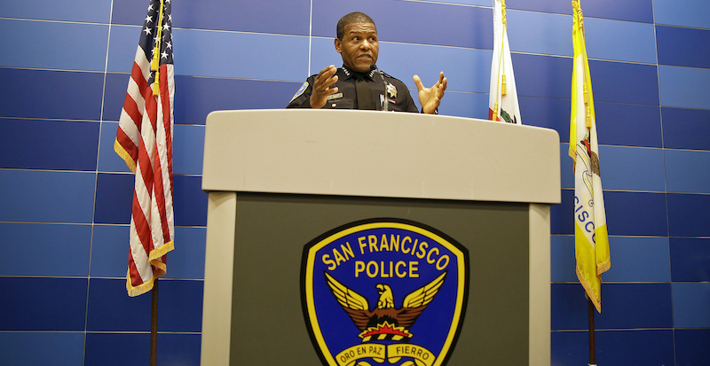 Bill Scott, capo della polizia di San Francisco (AP Photo/Eric Risberg, File)