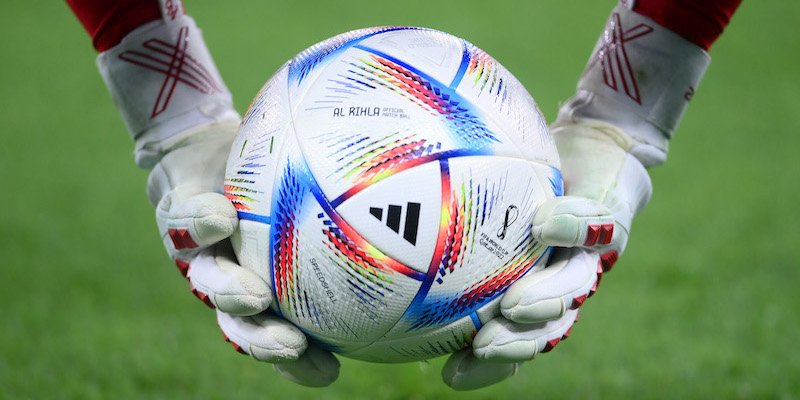 Il pallone ufficiale dei Mondiali di calcio in Qatar (Laurence Griffiths/Getty Images)