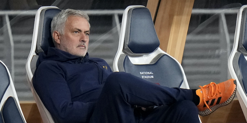 Jose Mourinho in tournée con la Roma in Giappone (AP Photo/Shuji Kajiyama)