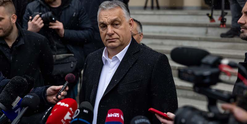 Il primo ministro ungherese Viktor Orbán (Janos Kummer/Getty Images)