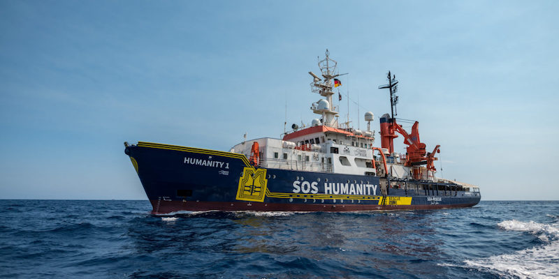 La nave Humanity 1 (SOS Humanity)