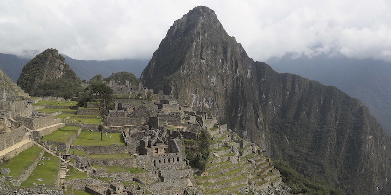 Il sito archeologico di Machu Picchu, in Perù (AP Photo/Martin Mejia, LaPresse)