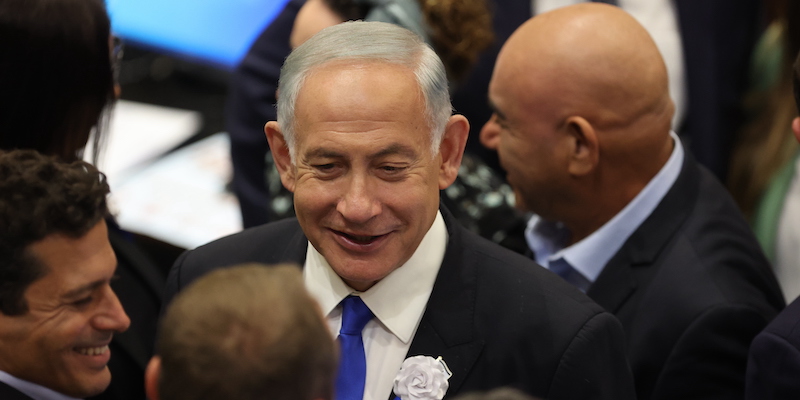 Il primo ministro israeliano Benjamin Netanyahu (Abir Sultan/Pool Photo via AP, File)