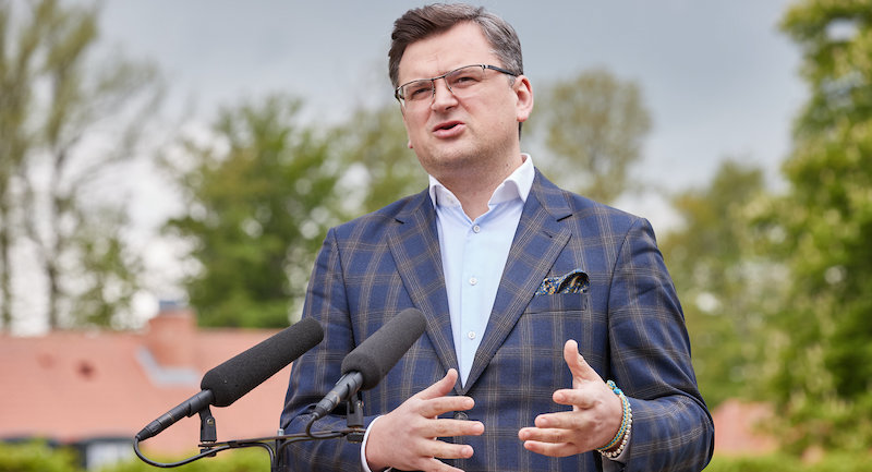 Il ministro degli Esteri ucraino Dmytro Kuleba (Georg Wendt - Pool/Getty Images)