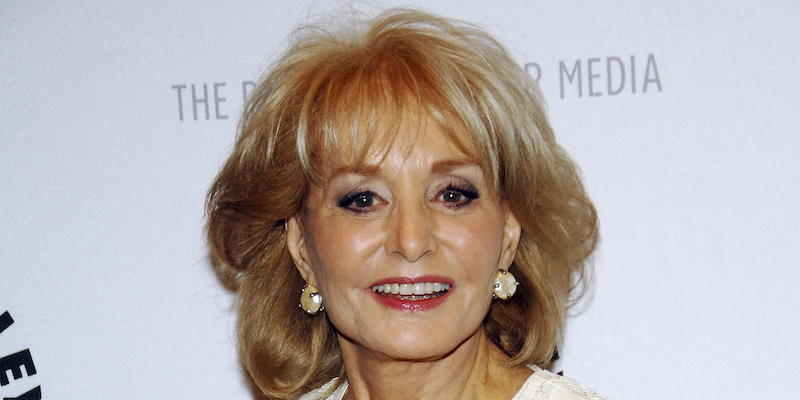 Barbara Walters nel 2008 (AP Photo/Evan Agostini, File)