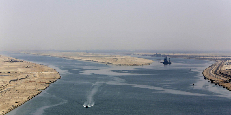 Il canale di Suez (AP Photo/Amr Nabil, File)