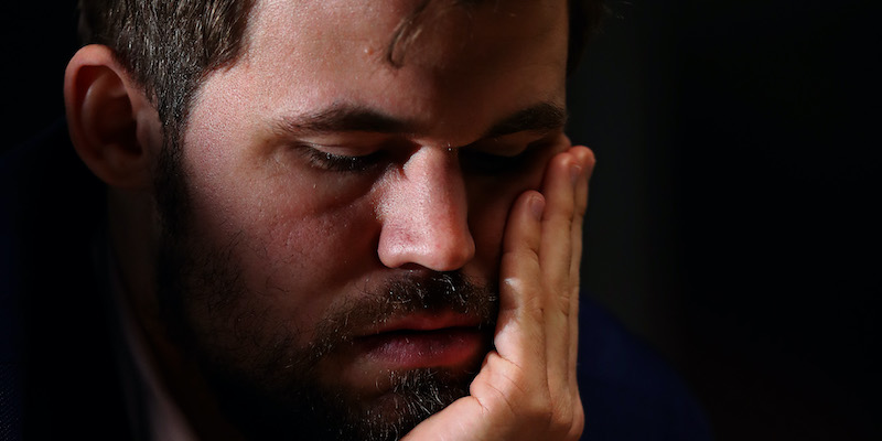 Magnus Carlsen nel 2020 (Dean Mouhtaropoulos/Getty Images)