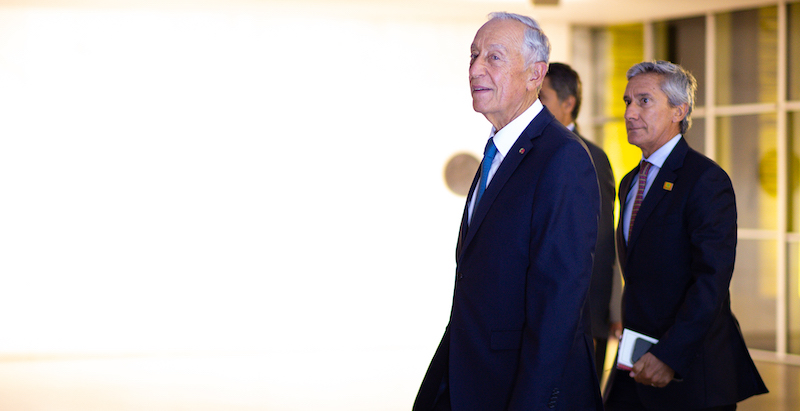 Il presidente portoghese Marcelo Rebelo de Sousa (Andressa Anholete/Getty Images)