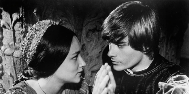 Olivia Hussey e Leonard Whiting in "Romeo e Giulietta" (Paramount Pictures, IMDb)