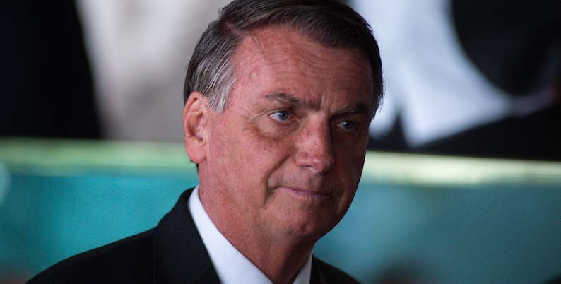 Jair Bolsonaro a Brasilia, 1 novembre 2022 (Andressa Anholete/Getty Images)