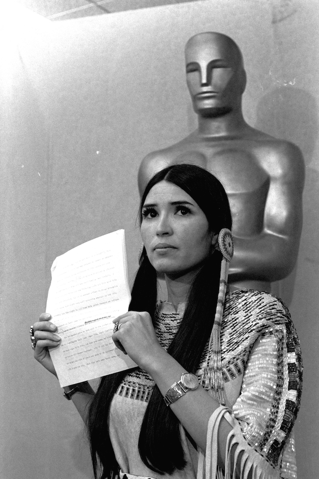 Sacheen Littlefeather agli Oscar del '73