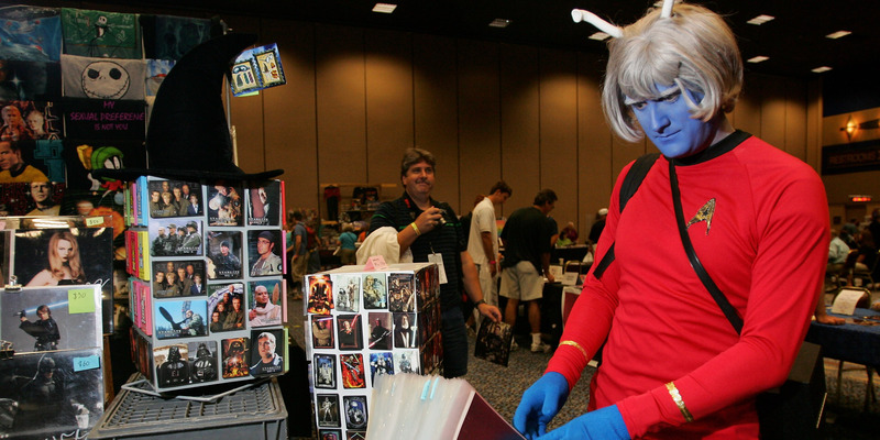 Un fan a una convention di Star Trek, 2005 (Ethan Miller/Getty Images)