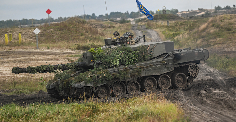 Un carro armato Challenger 2 (Omar Marques/Getty Images)