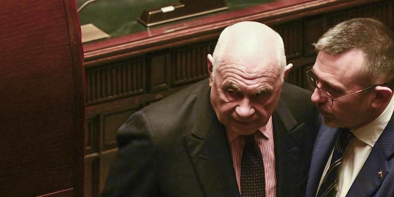 Il ministro della Giustizia Carlo Nordio (ANSA/MAURIZIO BRAMBATTI)