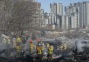 Il grande incendio in una delle ultime baraccopoli di Seul