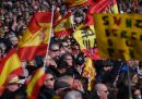 A Madrid l'opposizione ha organizzato una grande manifestazione contro il governo