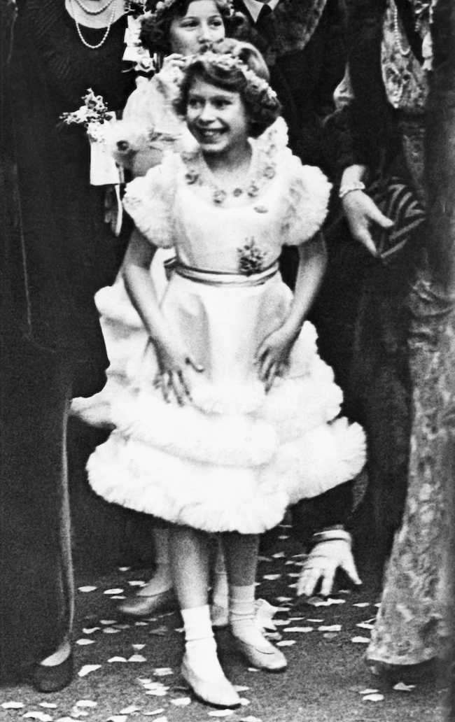La regina Elisabetta nel 1935