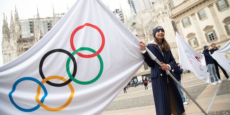 flash mob per le olimpiadi invernali