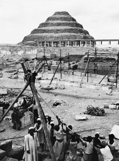 Gli scavi alla necropoli di Saqqara
