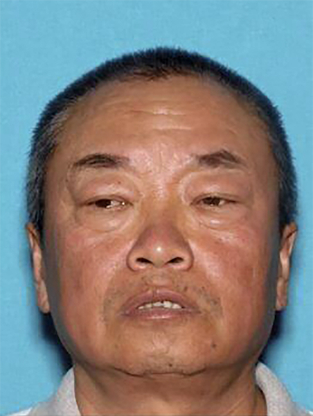 Chunli Zhao, l'uomo arrestato con l'accusa di essere stato l'autore della strage (San Mateo Sheriffs Department via AP)