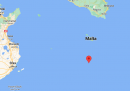 C'è stato un terremoto di magnitudo 5.6 nel mare a sud di Malta