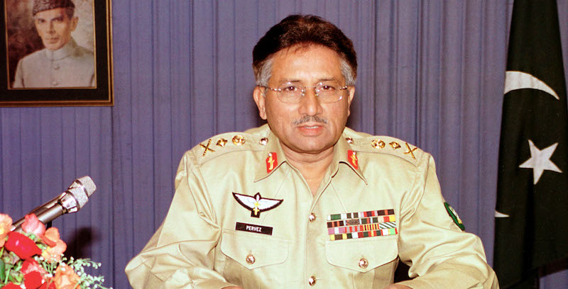 Musharraf nel 2002 (Visual News/Getty Images)