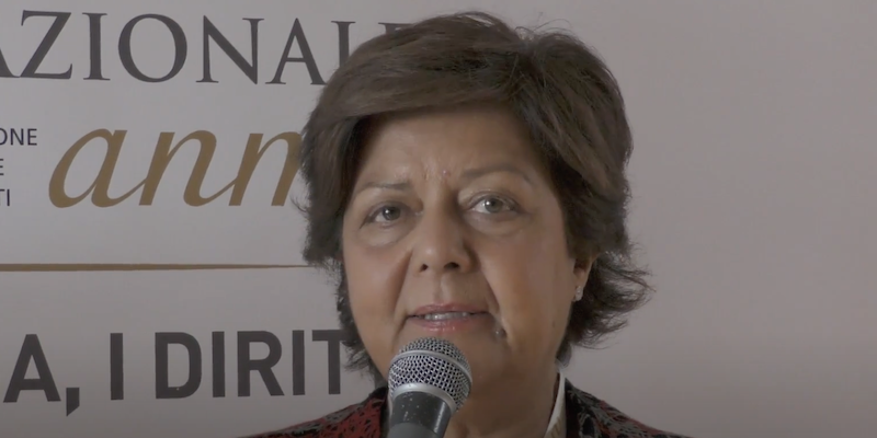 Margherita Cassano (da un video pubblicato su YouTube dall'Associazione Nazionale Magistrati)