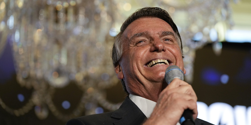Jair Bolsonaro (AP Photo/Rebecca Blackwell)