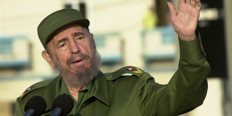 L'ex presidente di Cuba Fidel Castro (Jorge Rey/Getty Images)