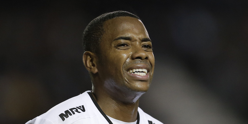 Robinho ha giocato nel Milan dal 2010 al 2015 (AP Photo/Victor R. Caivano)