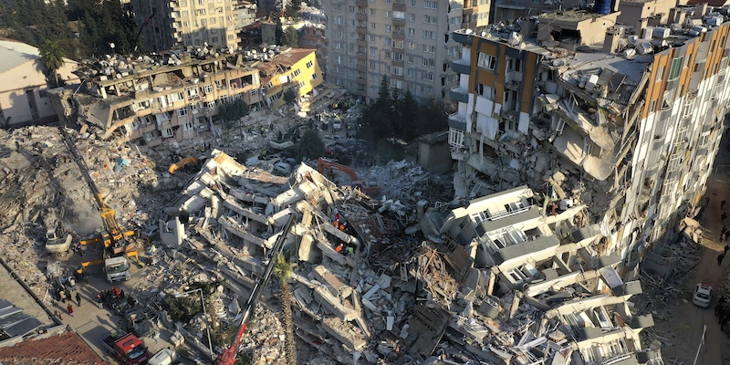 I danni del terremoto ad Antiochia (AP Photo/Hussein Malla)