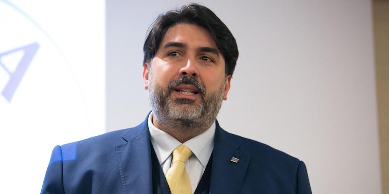 Il presidente della Regione Sardegna Christian Solinas (ANSA / FABIO MURRU)
