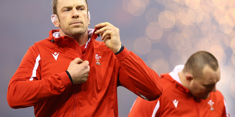 Alun Wyn Jones e Ken Owens prima di Galles-Irlanda (Steele/Getty Images)