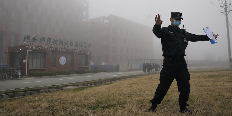 L'Istituto di virologia di Wuhan, Cina, nel febbraio del 2021 (AP Photo/Ng Han Guan)